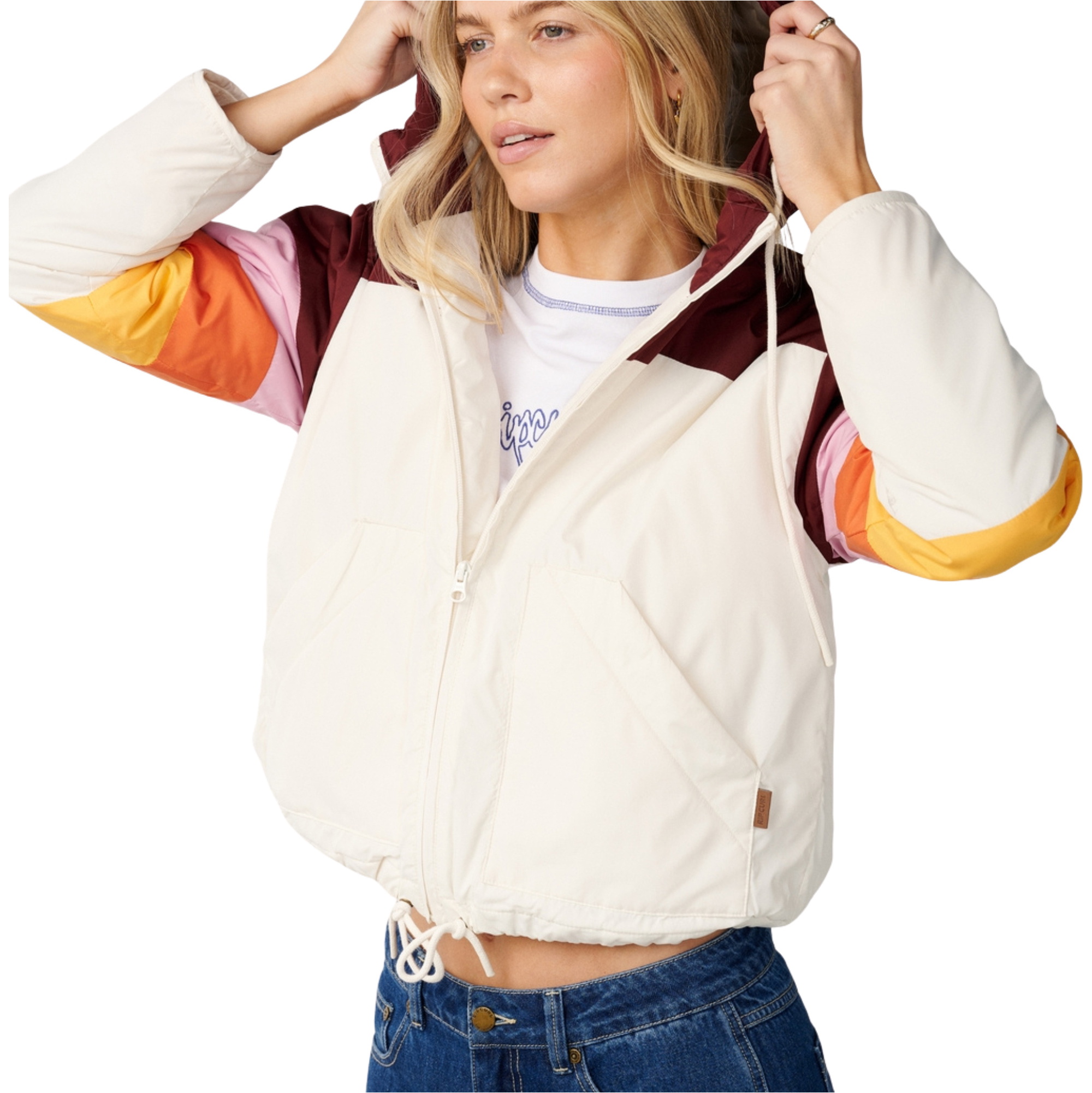 2026 Rip Curl Womens Keepsakes Bomber Jacket 03CWJA - Dark Plum